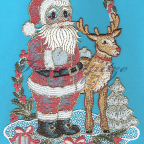 Fensterbild Santa Claus