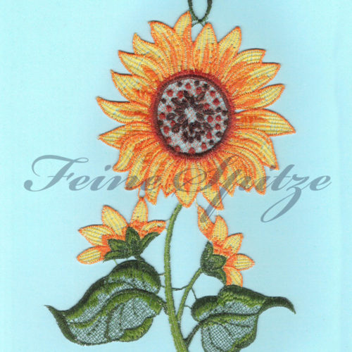 Fensterbild Sonnenblume
