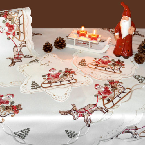 Tischdecke Weihnachtsmann