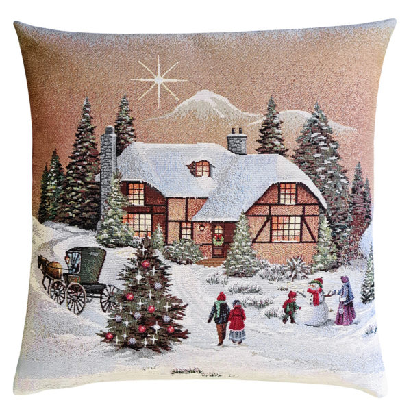 Weihnachtskissen Wintertraum