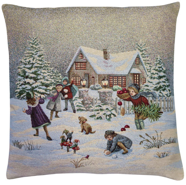 Weihnachtskissen Winterzauber